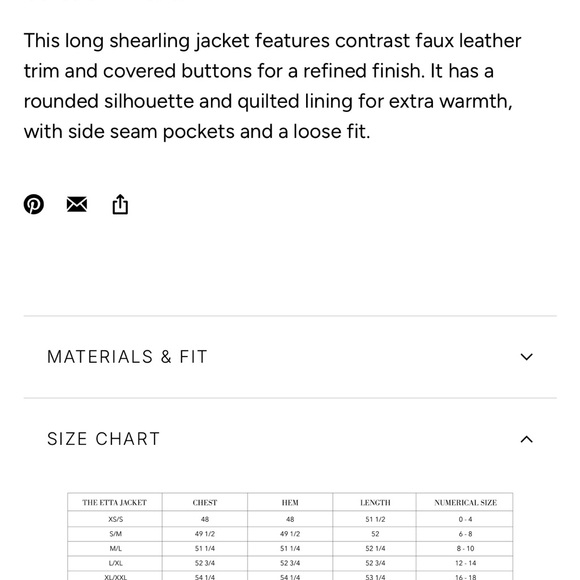 Brunette The Label Cream Fleece Jacket - Picture 5 of 7